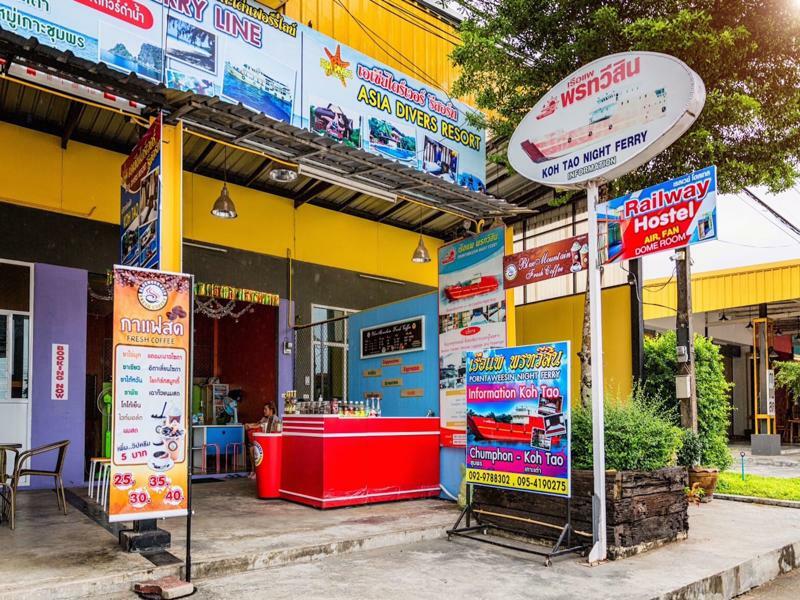 Railway Hostel (Adults Only) Chumphon Exterior foto